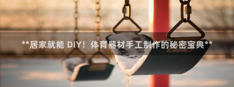 星欧娱乐是正规平台吗知乎推荐：**居家就能 DIY！体育器材